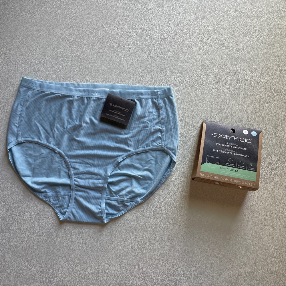 NWT ExOfficio Give-N-Go 2.0 Full Cut Brief Performance Underwear Size Small